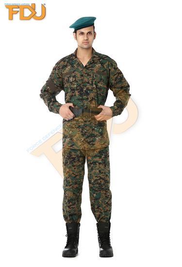 Soldier Camouflage Suit